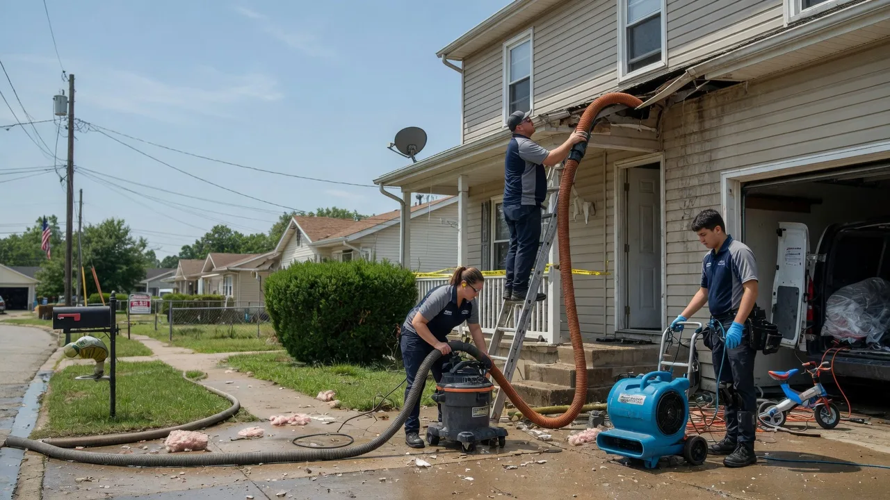 Water Damage Restoration in Tonganoxie, KS near me